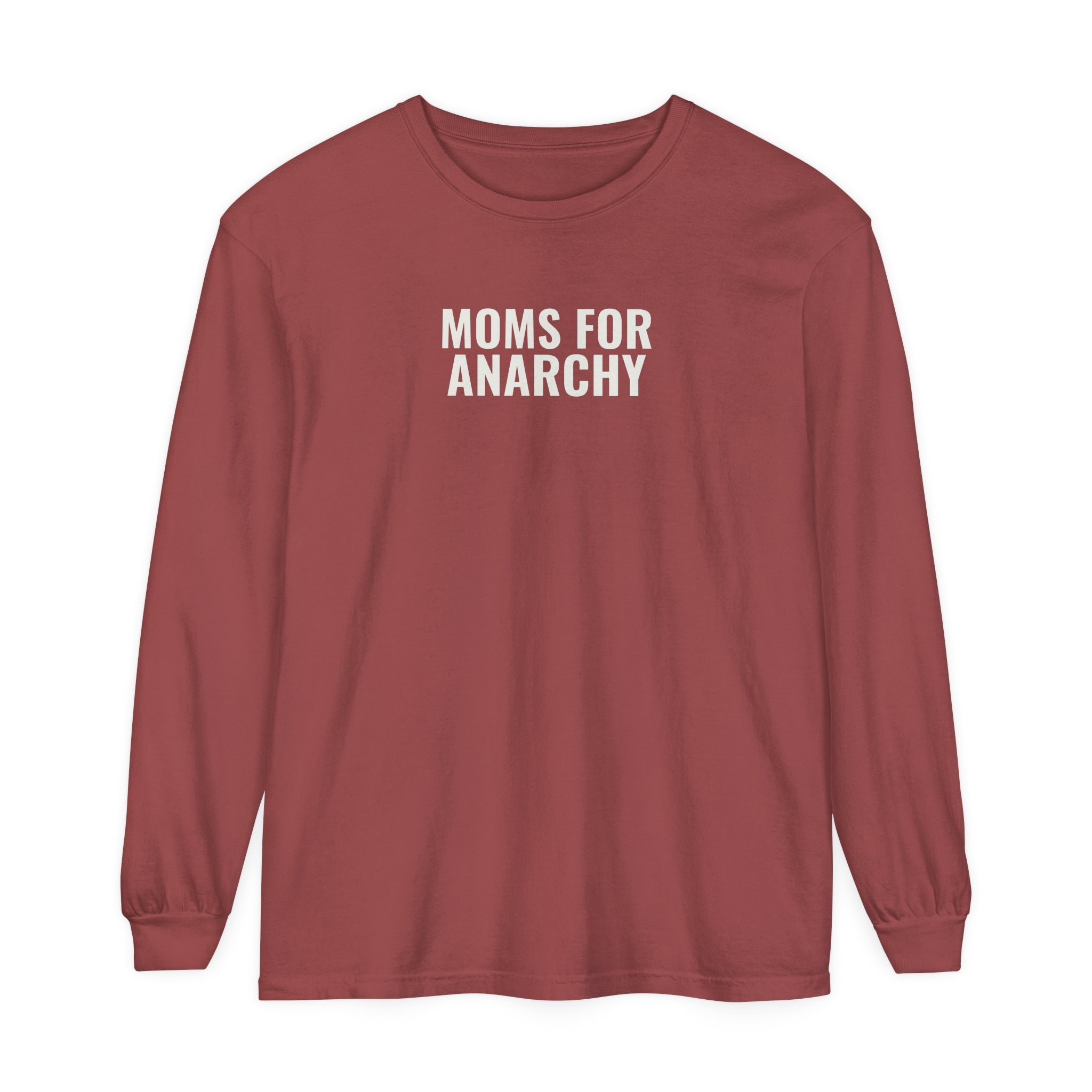 Moms for Anarchy - 100% cotton long-sleeve tee